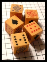 Dice : Dice - Poker Dice - Poker Dice with Large Spade - Ebay Apr 2011